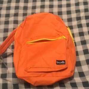 Orange b-wap backback new